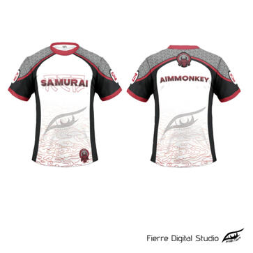 Red Samurai E-Sports Jersey for Dan
